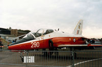 XX290 @ EGQL - Hawk T.1 of 4 Flying Training School at RAF Valley on display at the 1986 RAF Leuchars Airshow. - by Peter Nicholson