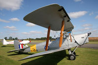 G-ANON @ EGBR - De Havilland DH82A Tiger Moth  at Breighton's Wings & Wheels Weekend, July 2011. - by Malcolm Clarke