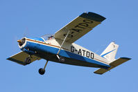 G-ATDO @ EGBR - Bolkow BO-208C  at Breighton's Wings & Wheels Weekend, July 2011. - by Malcolm Clarke