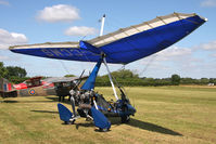 G-CCMS @ EGBR - Mainair Pegasus Quik at Breighton Airfield's Wings & Wheels Weekend, July 2011. - by Malcolm Clarke