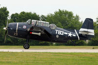 N81865 @ OSH - 1945 Grumman TBM-3E, c/n: 5632 ex Bu85632
at 2011 Oshkosh - by Terry Fletcher