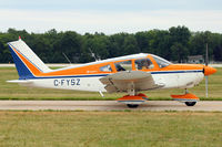 C-FYSZ @ OSH - 1969 Piper PA-28-180, c/n: 28-5205 at 2011 Oshkosh - by Terry Fletcher