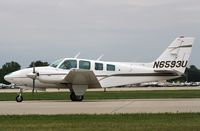 N6593U @ KOSH - Beech 58