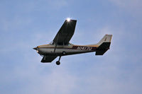 N1417U @ EEN - On approach to Dillant-Hopkins Airport runway 02 at 7:35 pm. - by Ron Yantiss