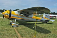 N90K @ OSH - 1949 Cessna 195A, c/n: 7439 at 2011 Oshkosh - by Terry Fletcher