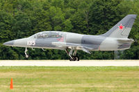 N600DM @ OSH - 1984 Aero Vodochody L-39, c/n: 432935 at 2011 Oshkosh - by Terry Fletcher