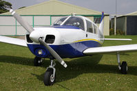 G-AVWL @ X5FB - Piper PA-28-140 at Fishburn Airfield, July 2011. - by Malcolm Clarke