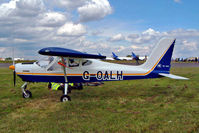 G-OALH @ EGBP - Tecnam P.92-EA Echo [PFA 318-13675] Kemble~G 09/07/2004. - by Ray Barber