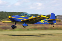 G-AYFC @ EGBR - Rollason Druine D-62B Condor at Breighton Airfield's Wings & Wheels Weekend, July 2011. - by Malcolm Clarke