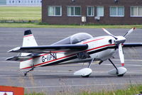 G-IIFM @ EGNT - before its display at the Sunderland Airshow - by Chris Hall