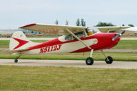 N5112J @ OSH - 1952 Cessna 170B, c/n: 20356 at 2011 Oshkosh - by Terry Fletcher