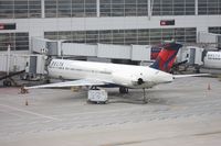N915DL @ DTW - Delta MD-88 - by Florida Metal
