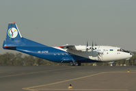 4K-AZ56 @ OMSJ - Silkway Antonov 12 - by Dietmar Schreiber - VAP