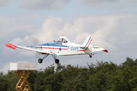 F-GAPL @ LFFQ - Towing aircraft during the Ferté Alais airshow - by olivier Cortot