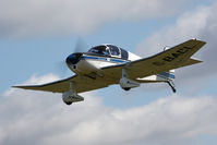 G-BACL @ EGBR - Jodel D150 departing Breighton Airfield's Wings & Wheels Weekend, July 2011. - by Malcolm Clarke