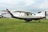 D-ETRA @ OSH - Extra EA-500, c/n: 002 - static display at 2011 Oshkosh