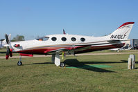 N410LT @ OSH - Alfheim Iii Llc EPIC LT, c/n: 035 on static display at Oshkosh