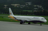 G-OJEG @ LOWI - Monarch Airbus A321 - by Thomas Ranner