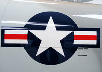 N405FD @ EGTW - USAF roundel on the side of SIAI Marchetti SF-260D, N405FD - by Chris Hall