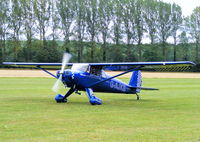 G-AJKB @ EGTW - at the Luscombe fly-in at Oaksey Park - by Chris Hall