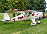 G-AGMI @ EGTW - at the Luscombe fly-in at Oaksey Park - by Chris Hall