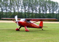 G-BROO @ EGTW - at the Luscombe fly-in at Oaksey Park - by Chris Hall