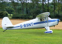 G-BSNT @ EGTW - at the Luscombe fly-in at Oaksey Park - by Chris Hall