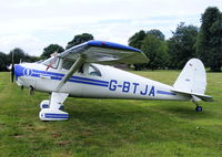 G-BTJA @ EGTW - at the Luscombe fly-in at Oaksey Park - by Chris Hall