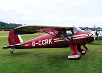 G-CCRK @ EGTW - at the Luscombe fly-in at Oaksey Park - by Chris Hall