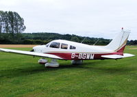 G-BGWM @ EGTW - at the Luscombe fly-in at Oaksey Park - by Chris Hall