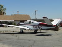 N5879C @ CCB - Parked in the area of Foothill Sales & Service parking area - by Helicopterfriend