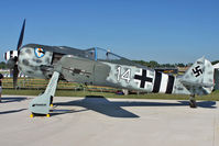 N190RF @ OSH - Focke Wulf Flugzeugbau FW 190A-9, c/n: 980 574 at 2011 Oshkosh - by Terry Fletcher