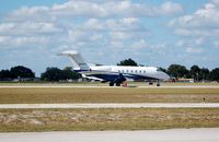 N518FX @ GIF - 2005 Bombardier BD-100-1A10 No. N518FX at Gilbert Airport, Winter Haven, FL - by scotch-canadian