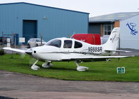 N988SR @ EGBJ - Jersey based SR22 - by Chris Hall