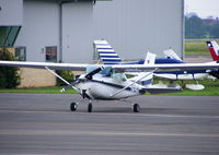 D-ELFX @ EGBJ - visitor to Staverton - by Chris Hall