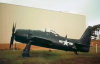 121710 @ NPA - F8F-2P Bearcat on display at the Pensacola Naval Aviation Museum in November 1979. - by Peter Nicholson