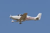 N296SR @ KSAT - Landing 12R - by RWB