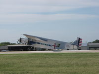N8419 @ KOSH - landing Rwy 27 at Oshkosh EAA2011 - by steveowen