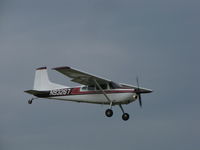 N93267 @ KOSH - landing Rwy 09 during EAA 2011 - by steveowen