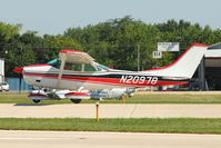 N20978 @ OSH - 1972 Cessna 182P, c/n: 18261336 arriving at 2011 Oshkosh - by Terry Fletcher