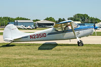 N2351D @ OSH - 1952 Cessna 170B, c/n: 20503 at 2011 Oshkosh - by Terry Fletcher