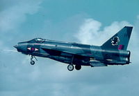 XR759 @ LMML - Lightning F6 XR759/H 11Sqd RAF - by raymond