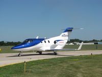 N420HA @ KOSH - Honda jet taxing at EAA 2011 - by steveowen