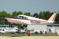 N5705P @ OSH - 1959 Piper PA-24-250, c/n: 24-778 at 2011 Oshkosh - by Terry Fletcher