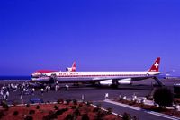 HB-IDZ @ LGRP - Photoscan of a 1982 slide on Rhodes Airport /Greece - by Holger Zengler