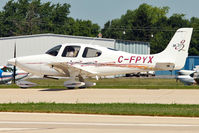 C-FPYX @ OSH - 2005 Cirrus SR-20, c/n: 1587 at 2011 Oshkosh