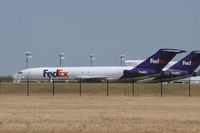 N262FE @ AFW - Fed-Ex 727's on the ramp at Alliance Airport - Fort Worth, TX - by Zane Adams