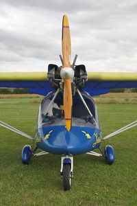 G-MITE @ X5FB - X'Air Falcon Jabiru(4) at Fishburn Airfield, July 2011. - by Malcolm Clarke