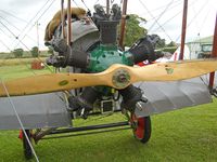 G-BFVH @ X5FB - Airco DH-2 Replica at Fishburn Airfield on July 22nd to refuel. The aircraft was flying from Wickenby to Archerfield to perform at The National Museum of Flight’s annual air show at East Fortune Airfield. - by Malcolm Clarke