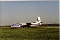 G-BNCY @ EGHI - In original Air Uk scheme taxying at Southampton